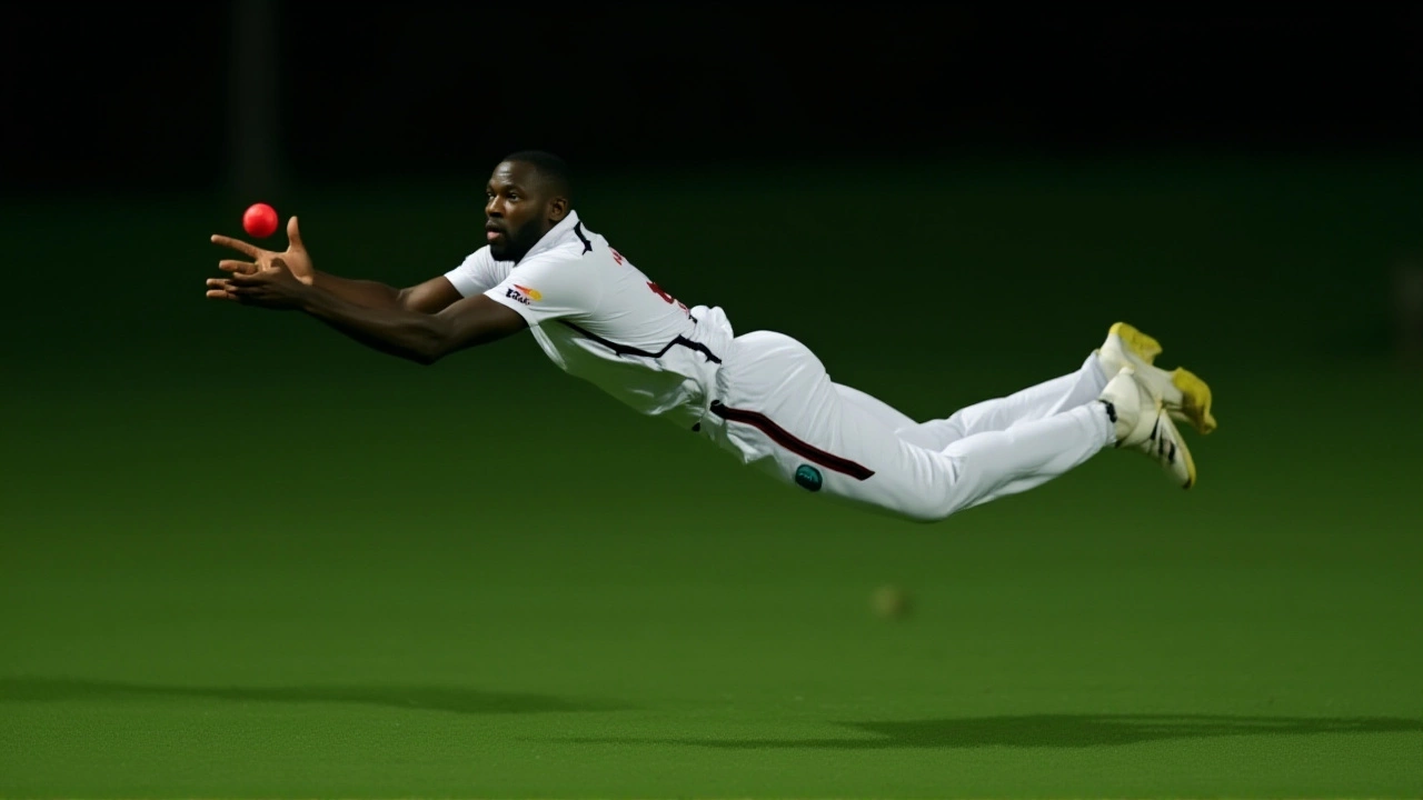 Anderson Phillip's Spectacular Catch Stuns Travis Head in Kingston Test