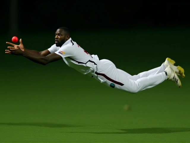 Anderson Phillip's Spectacular Catch Stuns Travis Head in Kingston Test
